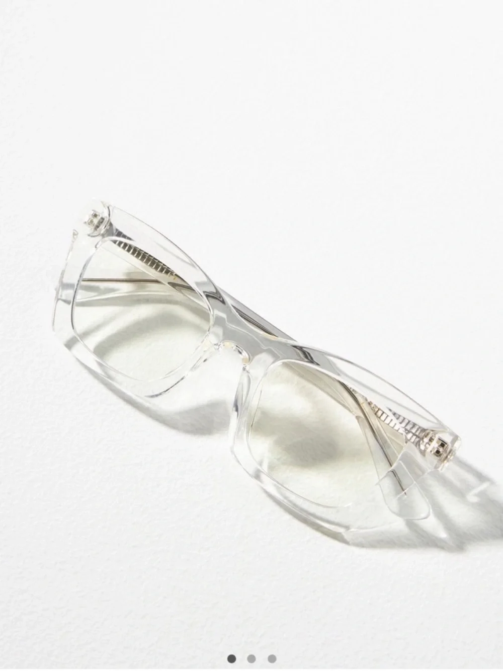 Anthropologie Helena, Blue Light Glasses, Clear Translucent Frame